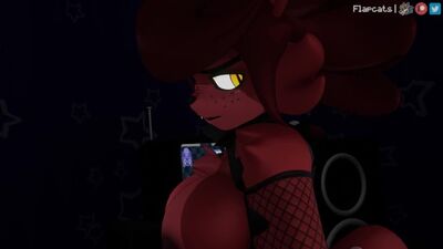Foxy is looking foxy -; By Flapcats