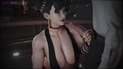 AWF Chun-Li Blowjob - Street Fighter by Magmallow
